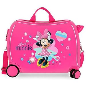 Disney (DIYL9) Love Minnie Infantil, roze, Roze, 50x38x20, kinderkoffer