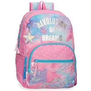 Movom Revolution Dreams Rugzak, Meerkleurig, 33x45x17 cms, rugzak 33