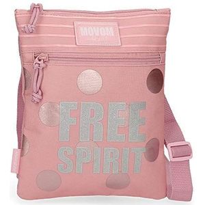 Movom Free Spirit Messenger Case Plat Pink 20x24 cm Polyester