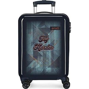 Enso Try Harder koffer, Rosa Roja (blauw) - 9081721