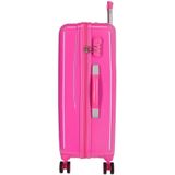 Movom Koffer Always Smile Junior 33 Liter 55 X 38 Cm Abs Roze