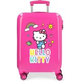 Sanrio Handbagagetrolley Hello Kitty 33 Liter Hardcase Roze