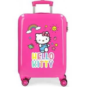 Sanrio Handbagagetrolley Hello Kitty 33 Liter Hardcase Roze