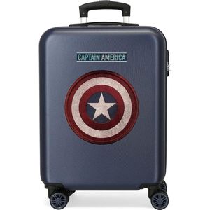 Marvel Avengers Captain America Koffer Blauw, Blauw, draagtas