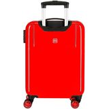 Disney Trolley 55 Cm 4 Wheels Mickey Mouse Enjoy The Day Twister Red