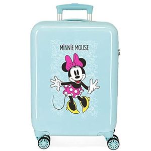 Disney Mickey Enjoy The Day Koffer Trolley Cabine, Minnie, 40 x 55 x 20 cm, cabinekoffer, Minnie muis, Handbagage