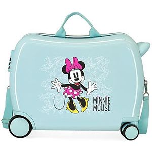 Disney Geniet van de kindermode, 50 x 38 x 20 cm, Turkoois, kinderkoffer