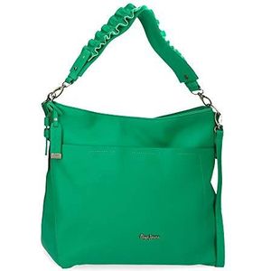 Pepe Jeans Aina schoudertas, Groen, 34x30x11 cms, tas