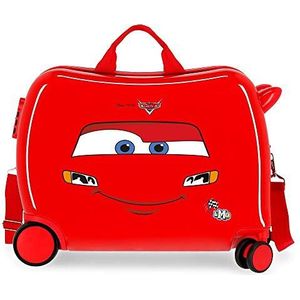 Disney Cars Lightning McQueen Cabinekoffer, cars lmq rood, 50x38x20 cms, kinderkoffer