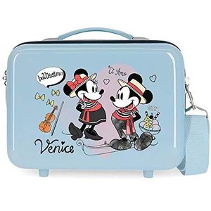 Disney Minnie Let's Reistas toilettas, Blauw, 29x21x15 cms, Venice