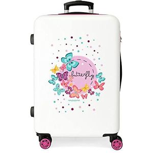 MOVOM Happy Time bagage voor kinderen, meisjes, meerkleurig, 48 x 68 x 26 cm, Meerkleurig, 48x68x26 cms, Middelgrote koffer