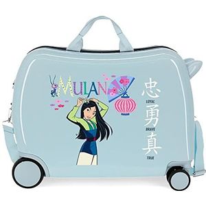 Disney Princess Celebration koffer voor kinderen, 50 x 38 x 20 cm, Mulan, kinderkoffer