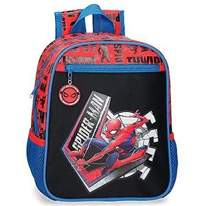 Marvel Spiderman Great Power rugzak, aanpasbaar, 6,44 l, polyester, 23 x 28 x 10 cm, Rood, 23x28x10 cms, Verstelbare rugzak