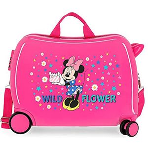 Disney Rolling Suitcase 4 Wheels Mini Wild Flower