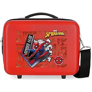 Marvel Great Power Bagage, Rood, toilettas