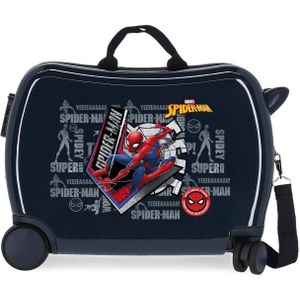 Marvel Ride-onkoffer Spider-man 36 Liter Hardcase Zwart