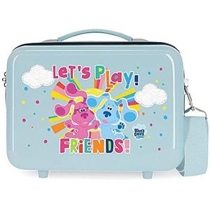 Roll Road Blue's Clues And You Bagage, Regenboog, 29x21x15 cms, make-uptas