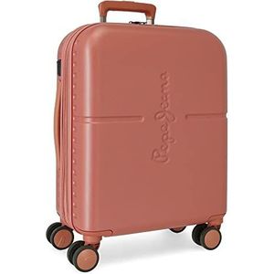 Pepe Jeans, terracotta, Eén maat, uittrekbare koffer, Terracotta, Taille unique, uitschuifbare koffer