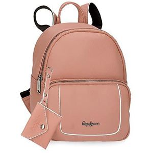 Pepe Jeans Jeny Rugzak, casual, roze, 20 x 25,5 x 10 cm, kunstleer, 5,1 l