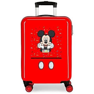 Disney Mickey, Azul Y Amarillo, 38x55x20 cms, koffer