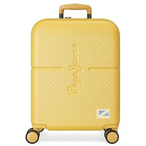 Pepe Jeans Laila cabinetrolley, 40 x 55 x 20 cm, beige, 40x55x20 cms, cabinekoffer