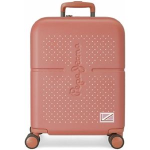 Pepe Jeans Laila cabinekoffer, 40 x 55 x 20 cm, rood, 40 x 55 x 20 cm, handkoffer, terracotta, Eén maat, tas, Terracotta, Taille unique, tas
