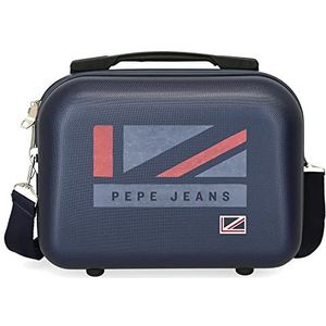 Pepe Jeans, Blauw, Taille unique, toilettas