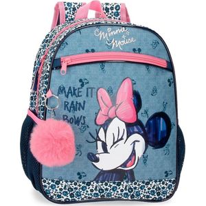 Minnie Mouse peuter rugzak rain bows blauw