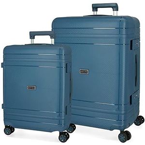 Movom, marineblauw, Talla Unica, Set van 2 koffers