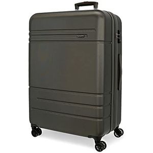 Movom Galaxy koffer middelgroot, zwart, 48 x 68 x 27 cm, hard plastic, zijdelingse combinatiesluiting, 72 l, 3,86 kg, 4 wielen