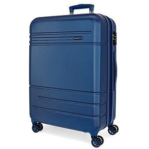 Movom Galaxy koffer groot, grijs, 53 x 78 x 31 cm, stijve ABS-sluiting TSA, 108 l, 4,92 kg, 4 wielen