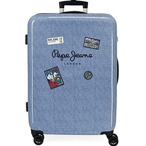 Pepe Jeans digitale cabine koffer, Damon, Middelgrote koffer
