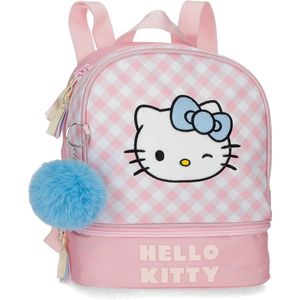 Hello Kitty peuter meisje rugzak roze 23x18x13 met koelvak