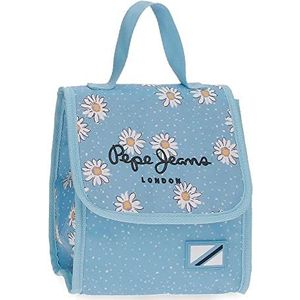 Pepe Jeans Katherine koeltas, blauw, 20 x 23 x 14 cm, polyester, blauw, koeltas, Blauw, koeltas