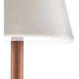 Newgarden Lola Slim LED tafellamp accu, roségoud