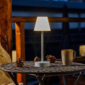 Newgarden Lola Slim LED tafellamp accu, wit