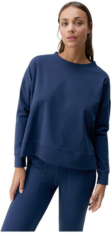 Sweatshirt - Effen - Losse Pasvorm - Lange Mouw