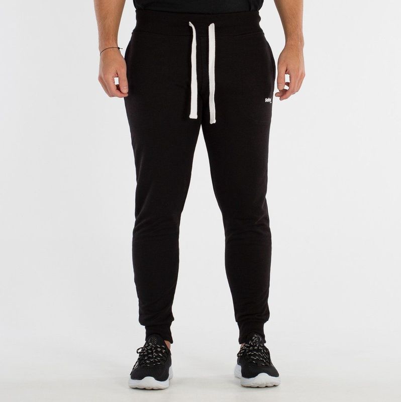 Broek - Unisex - Vrijetijd - Zwart - 45% Polyester 55% Katoen