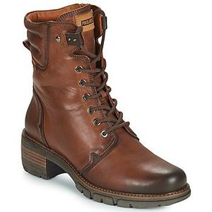 Pikolinos San Sebastian dames veterboot - Cognac - Maat 36