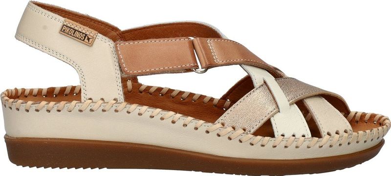 Pikolinos Cadaques dames sandaal - Beige multi