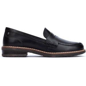 Loafers in leer, Aldaya PIKOLINOS. Leer materiaal. Maten 41. Zwart kleur