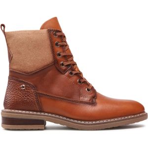 Pikolinos - Aldaya - Enkellaarsjes - Brandy - 75% Rundleer, 25% Textiel