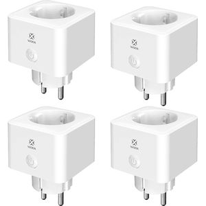 Woox R6087 4-Pack - Smart Plug - Alexa & Google Assistant - No Hub Required