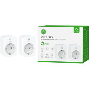 WOOX R6118 2 PACK - Smart Plug - Energy Monitoring - Alexa & Google Assistant - No Hub Required