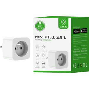 ANTELA Smart Plug 16A 3680W with Energy Meter,Smart Plug Compatible with Alexa/Google Home, Voice Control, App Tuya/Smart Life, Wifi 2.4GHz, No Bridge Required, 4PC