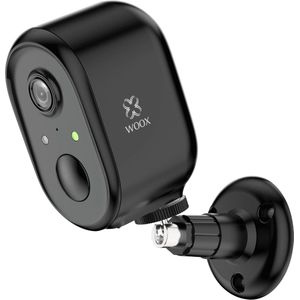 WOOX R4260 - Draadloze Beveiligingscamera - voor Binnen en Buiten - met Nachtzicht - Camera beveiliging - Zwart
