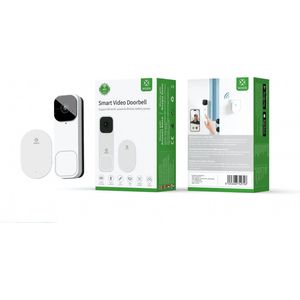Slimme Videodeurbel - Wit - 3MP - Full HD - Nachtzicht