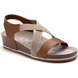 Dames Sandalen Syren Bruin van Suecos