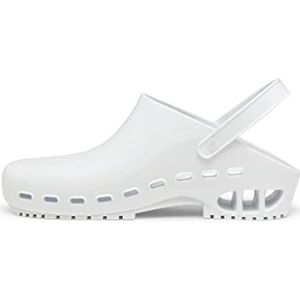 Suecos Ivar, professionele schoenen voor sanitair, uniseks, volwassenen, wit/wit, maat 44