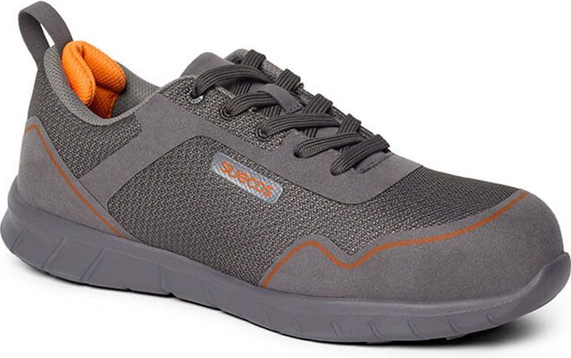 Suecos - Stabil Safety - Veiligheidsschoenen - Grijs - Lichtgewicht - Schokabsorberend - Aluminium Veiligheidsneus